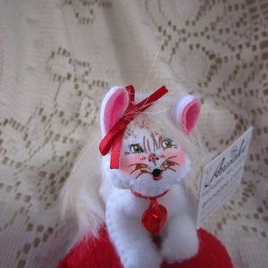 new Annalee Sweet Heart Kitty 3" Tall